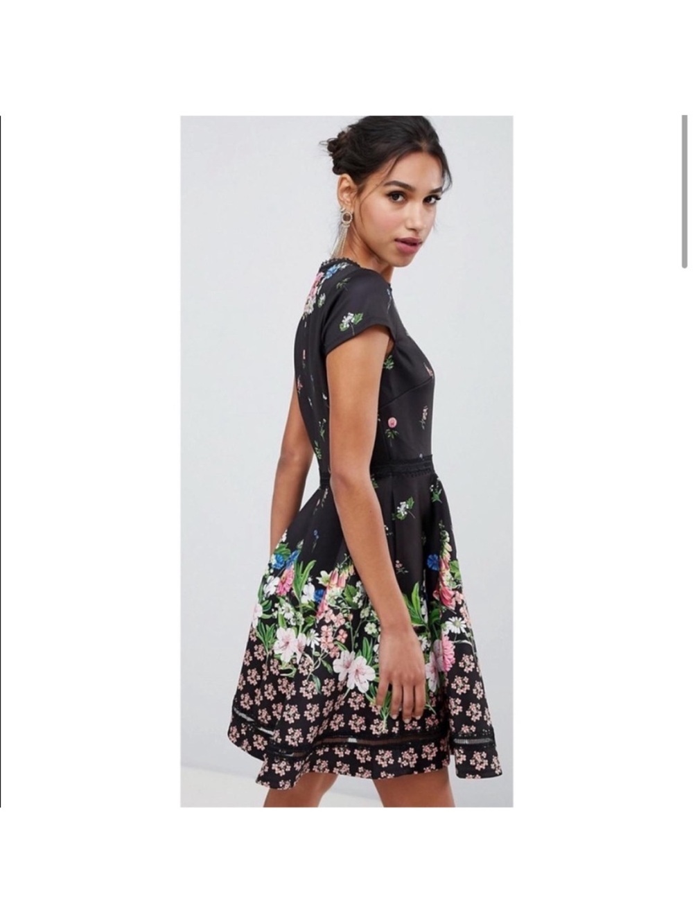 Ted Baker Daissie dress size 2 - Picture 2 of 6